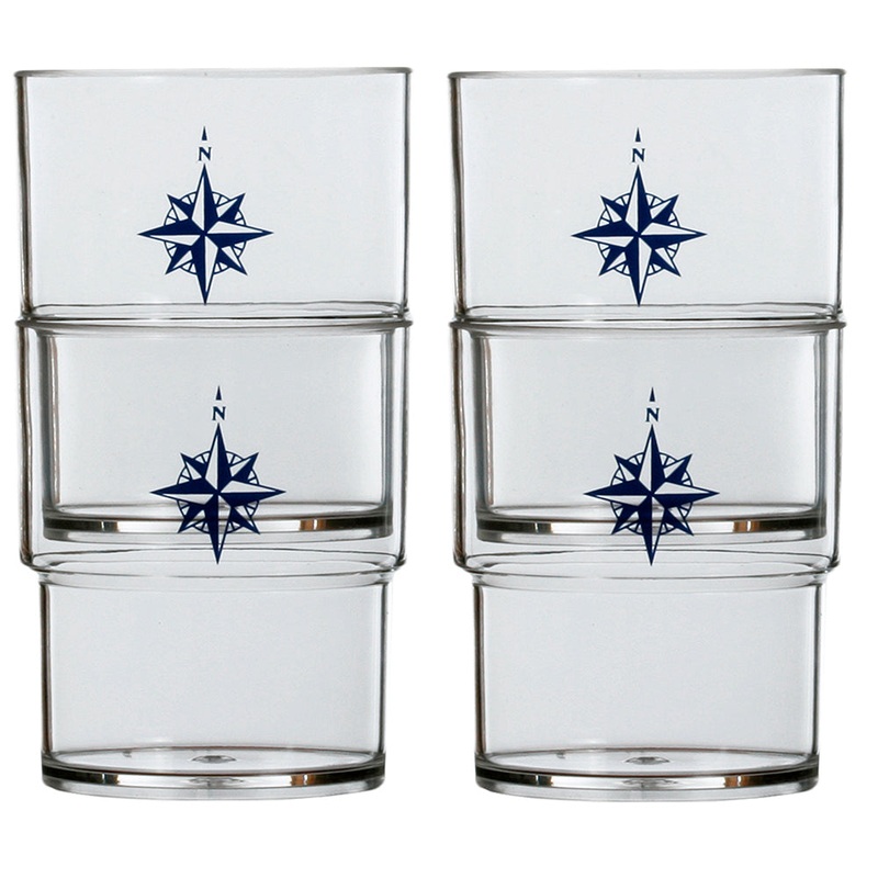 Marine Business Stackable Glass Set – NORTHWIND – Set of 12 [15103C]