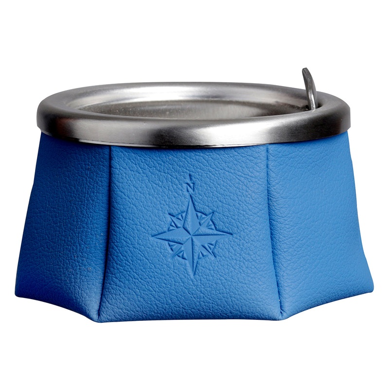 Marine Business Windproof Ashtray w/Lid – Blue [30104]