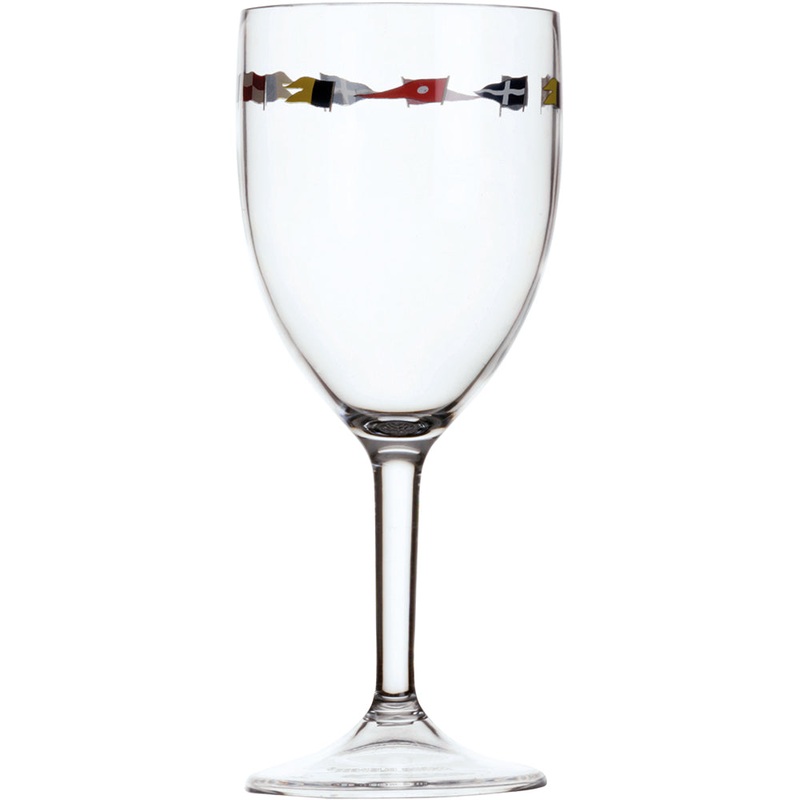 Marine Business Wine Glass – REGATA – Set of 6 [12104C]