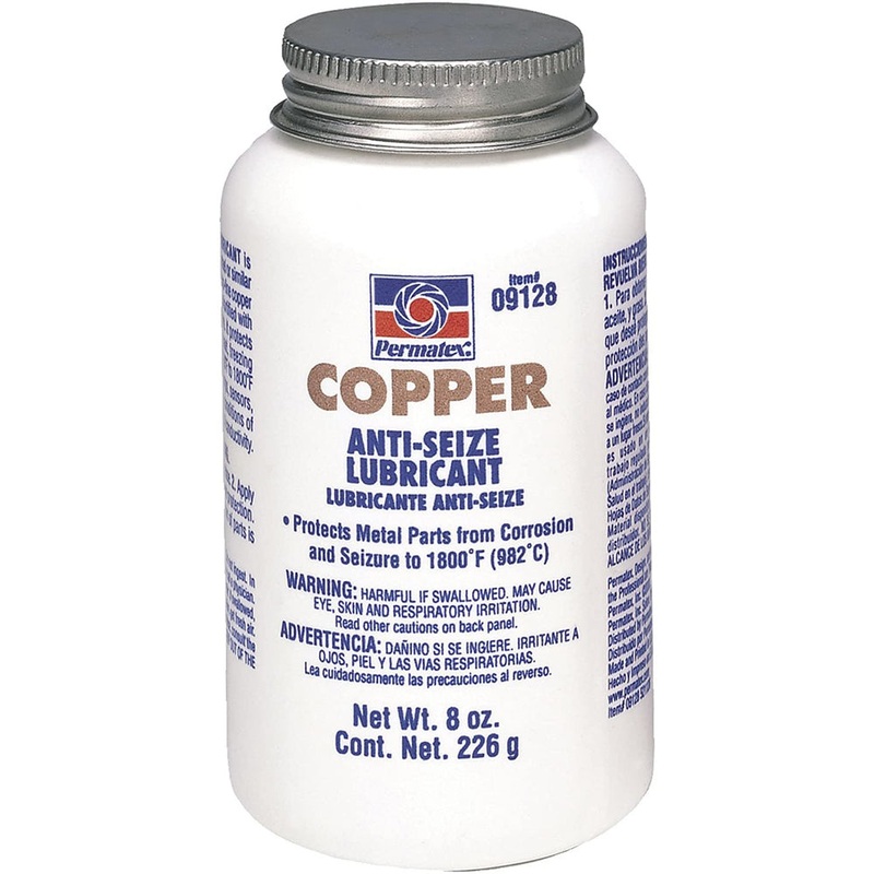 Permatex Copper Anti-Seize Lubricant – Brush Top Bottle – 8oz [09128]