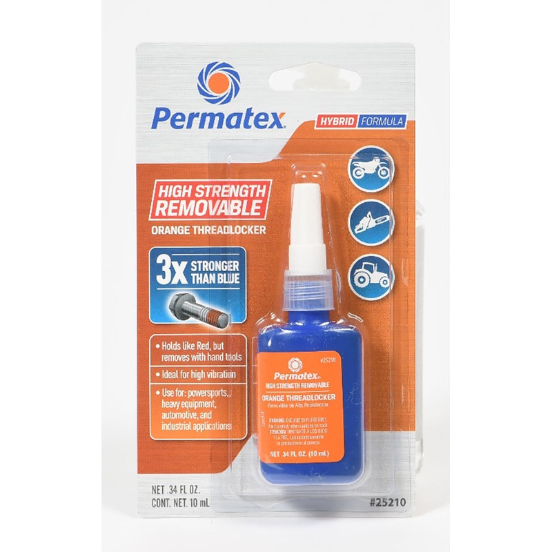 Permatex High Strength Removable Orange Threadlocker [25210]