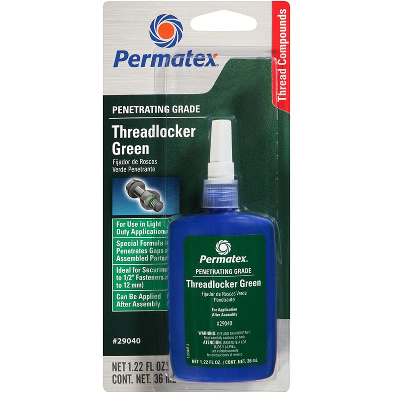 Permatex Penetrating Grade Threadlocker GREEN Tube – 36ml [29040]