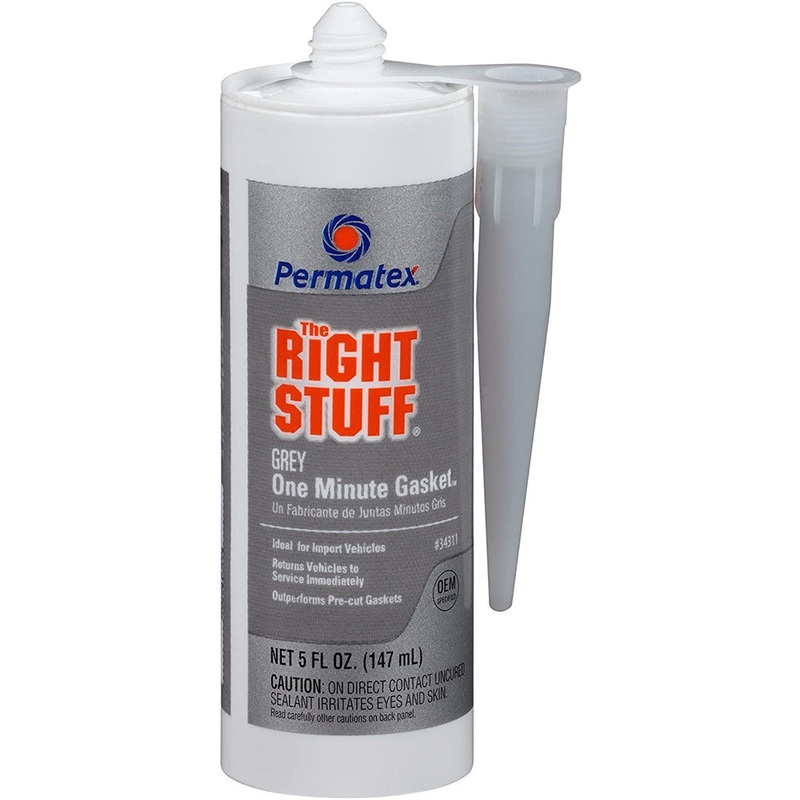 Permatex The Right Stuff Grey Instant 1 Minutee Gasket Maker – 5oz [34311]