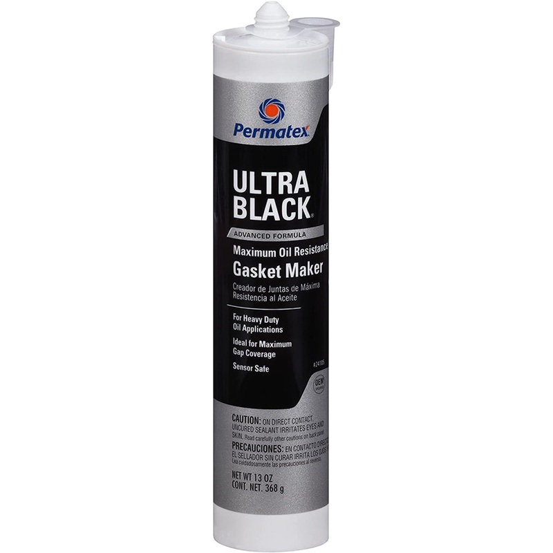 Permatex Ultra Black Maximum Oil Resistance RTV Silicone Gasket Maker – 13oz [24105]