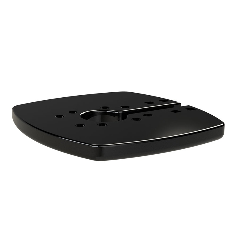 Seaview Modular Plate f/Most Closed Domes  Open Arrays – Black [ADAR1BLK]