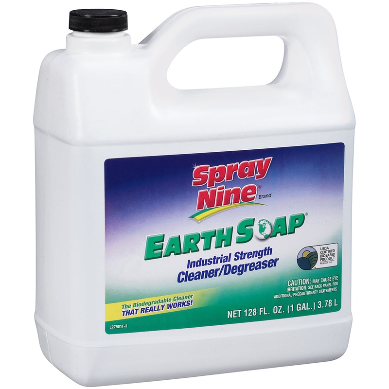 Spray Nine Bio Based Earth Soap Cleaner/Degreaser Concentrated – 1 Gallon [27901]