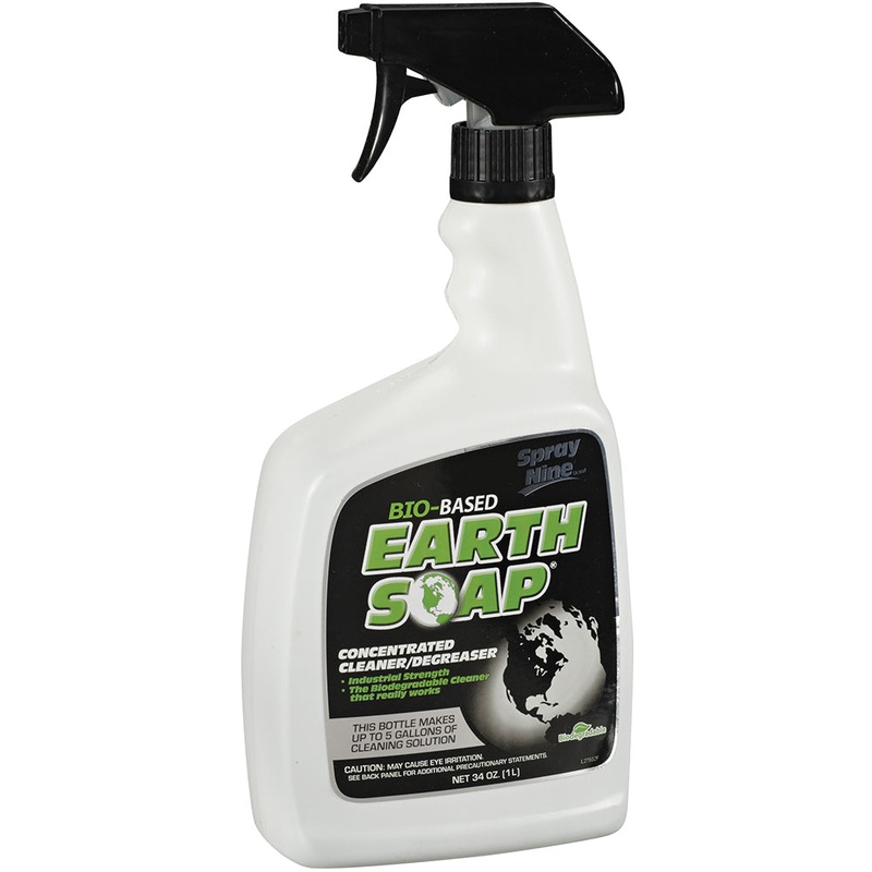 Spray Nine Bio Based Earth Soap Cleaner/Degreaser Concentrated – 32oz *6-Pack [27932-6PACK]