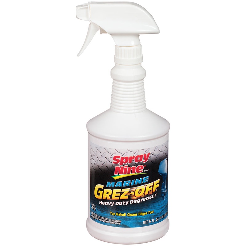 Spray Nine Marine Grez-Off Heavy Duty Degreaser – 32oz Round Bottle *6-Pack [30232-6PACK]