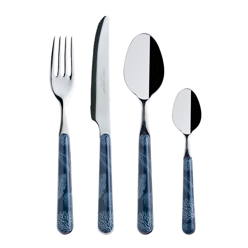Marine Business Cutlery Stainless Steel Premium – LIVING – Set of 24 [18025]